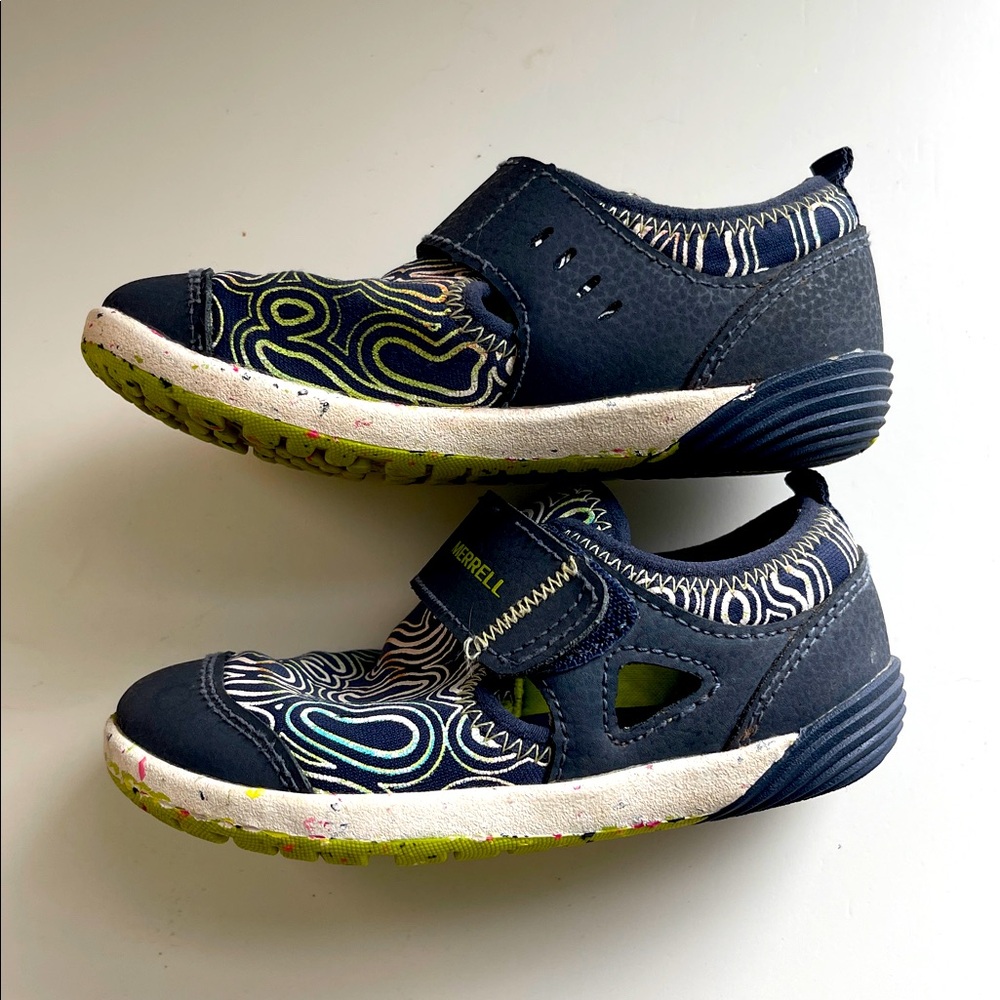 Merrell Little Kid's Bare Steps H2O Chroma Water Shoe (size 8T)